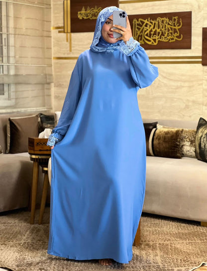عباية مصممة بجودة عالية لتمنحكِ الراحة والأناقة في كل لحظة. مثالية للصلاة أو للخروج