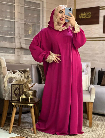 عباية مصممة بجودة عالية لتمنحكِ الراحة والأناقة في كل لحظة. مثالية للصلاة أو للخروج