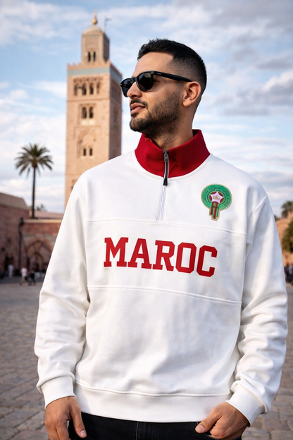 قمصان رياضية بألوان مميزة وشعار المنتخب المغربي: تصاميم تجمع بين الأناقة والدعم الرياضي